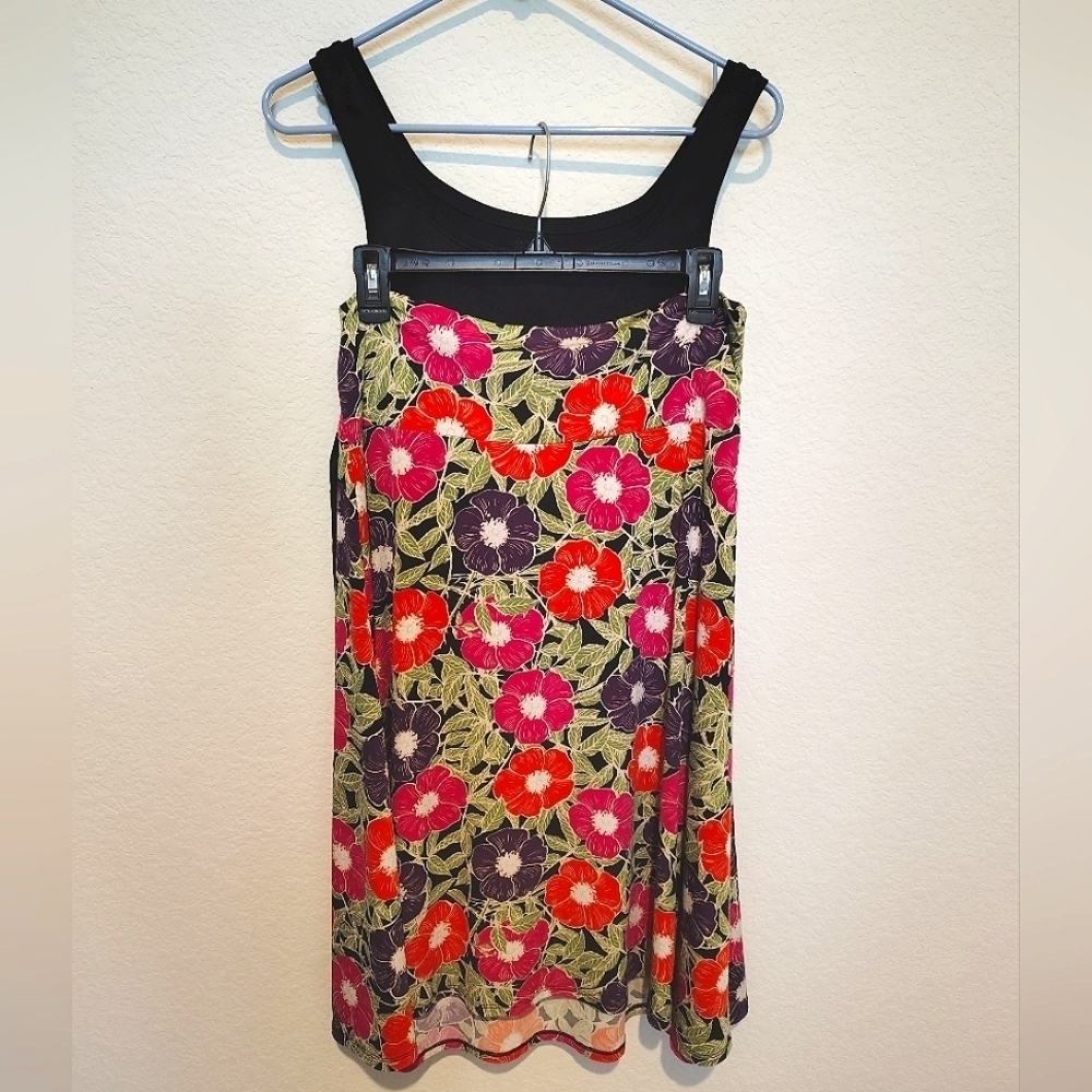 Tank Top and Skirt Bundle- Black and Multicolor